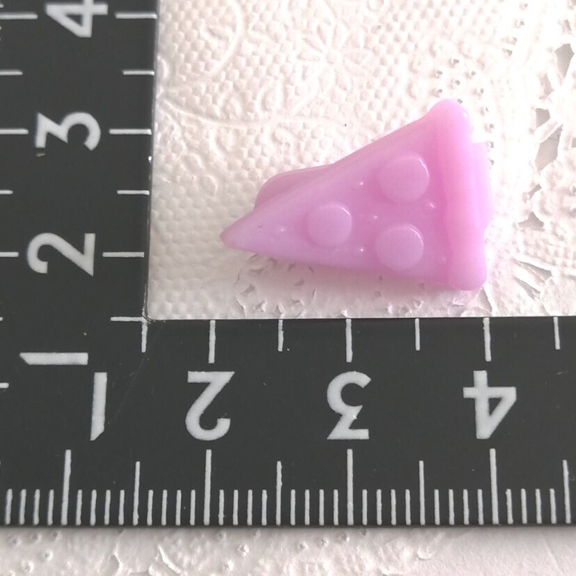 4r1126 ドール用 三角 ピザ ヘアピン ヘアアクセサリー ピュアニーモ リカちゃん ブライス 1/6ドール拍卖