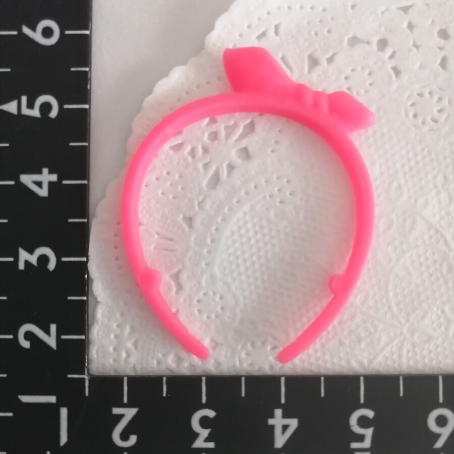 4r1108 ドール用 リボン カチューシャ 紫 ピンク ジェニー ピュアニーモ リカちゃん 1/6ドール拍卖