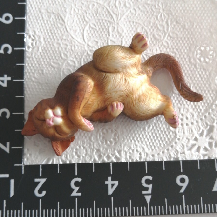 4r1113b ドール用 YUJIN ペット ミニチュア ネコ 猫 ねこ リカちゃん ジェニー ピュアニーモ momoko ハッシュタグリカちゃん拍卖