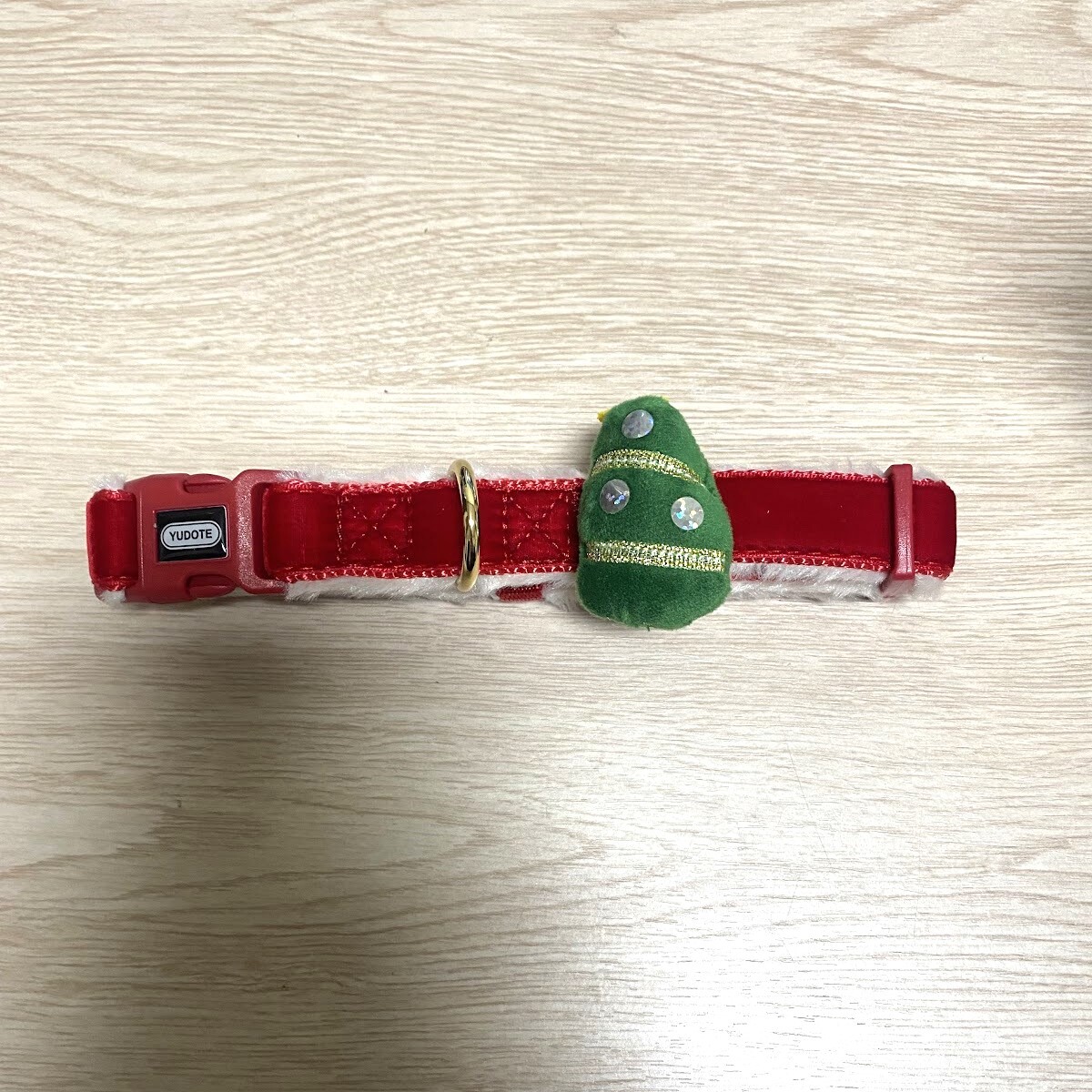 ★最終価格★首輪 犬 M クリスマス レッド拍卖