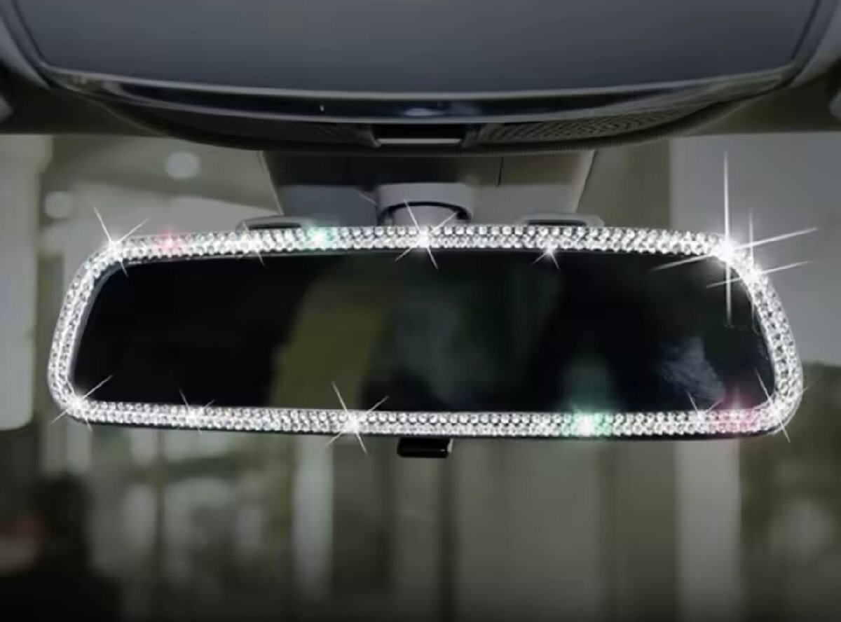 ラグジュアリー感UP♪ メルセデス ベンツ ルームミラー パネル カバー S212 E250 E300 E350 E400 E550 E63 Eクラス ワゴン 後期拍卖