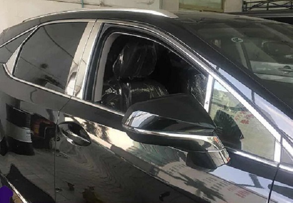 鏡面仕上げ♪ レクサス メッキ ピラー モール カバー RX 20 系 RX200t RX300 RX450h RX450hL Fスポーツ ガーニッシュ 12P拍卖