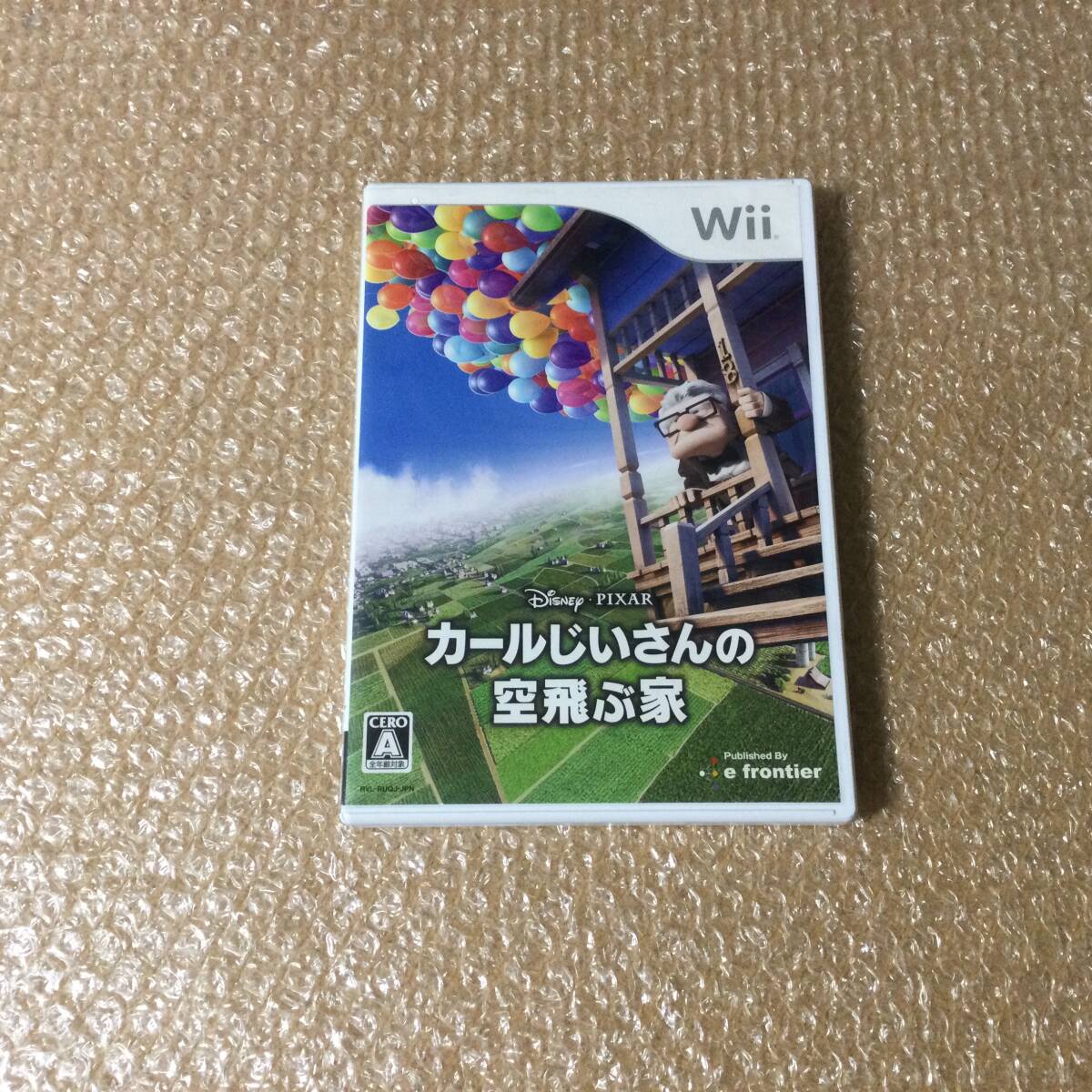 Wii カールじいさんの空飛ぶ家 Disney ピクサー 4人協力プレイも可能 送料180拍卖