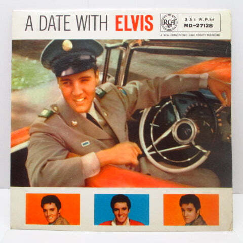 ELVIS PRESLEY(エルヴィス・プレスリー)-A Date With Elvis (UK'64年Re/Silve拍卖