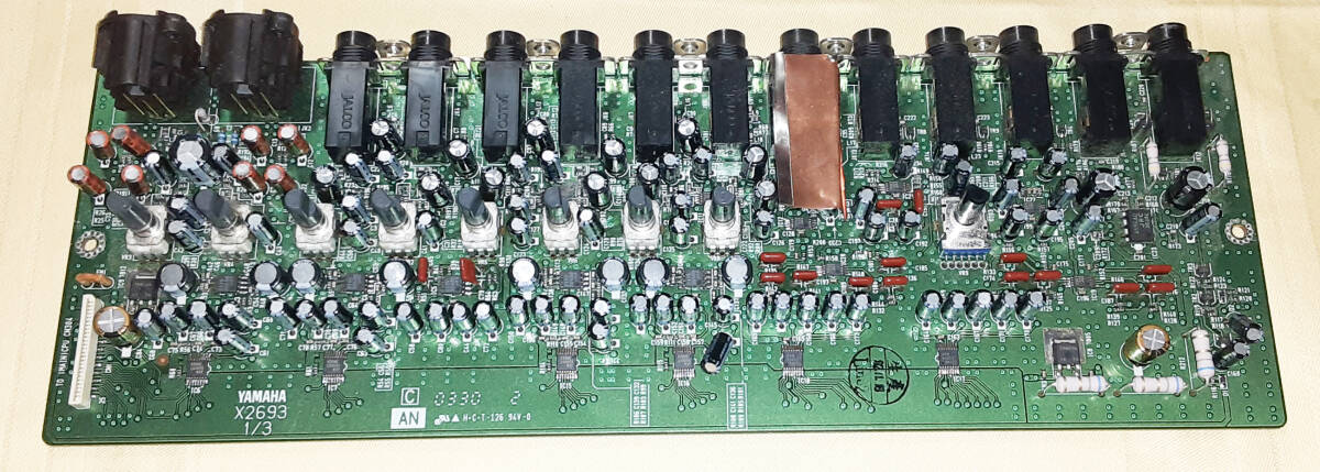 ★YAMAHA AW16G IN/OUT X2693 BOARD★OK!!★拍卖