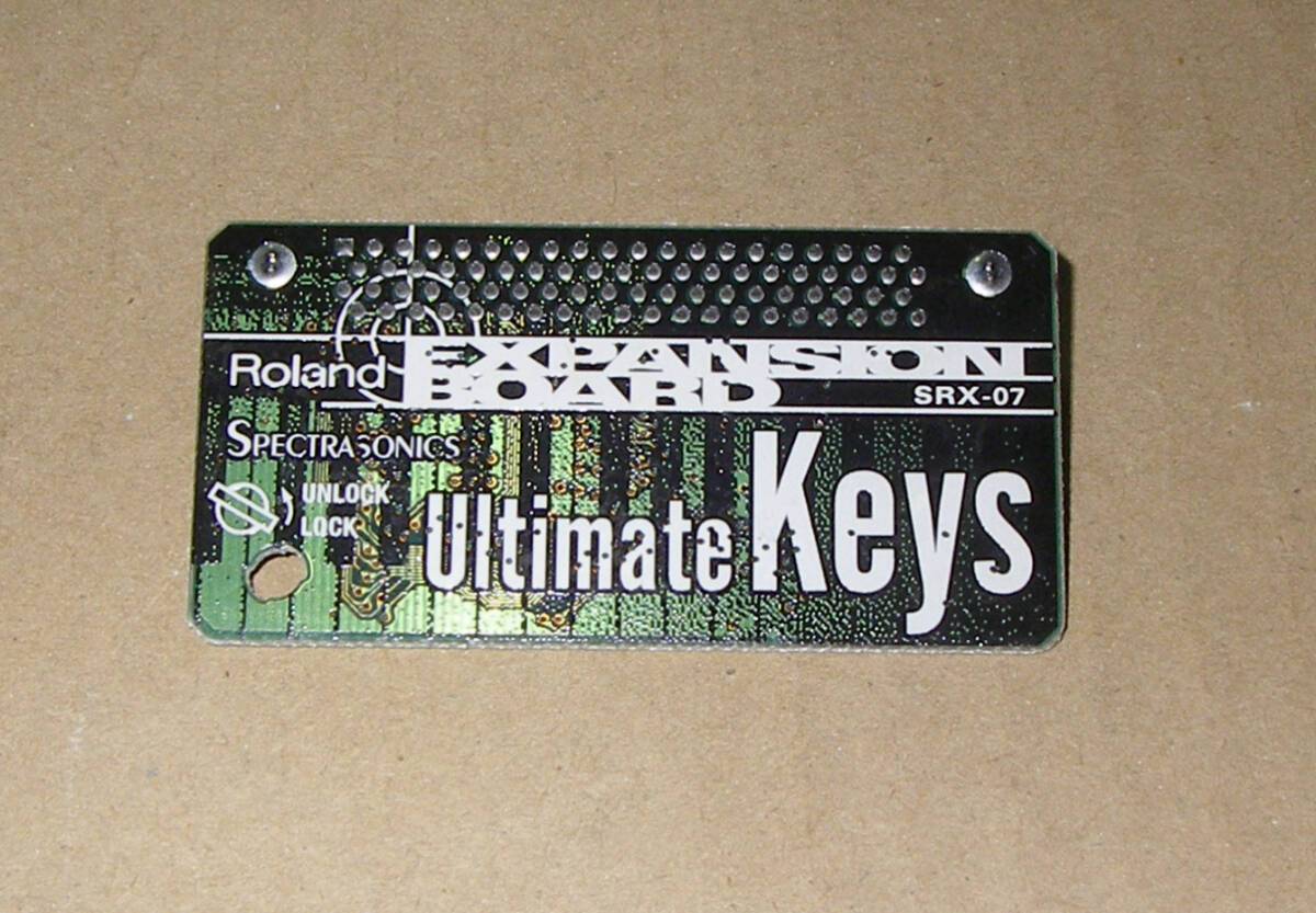 ★Roland SRX-07 ULTIMATE KEYS EXPANSION BOARD★OK!!★MADE in JAPAN★拍卖