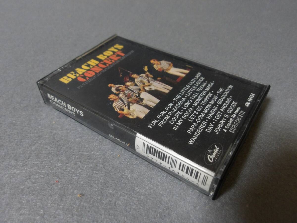即決 THE BEACH BOYS CONCERT ザ ビーチボーイズ カセットテープ拍卖
