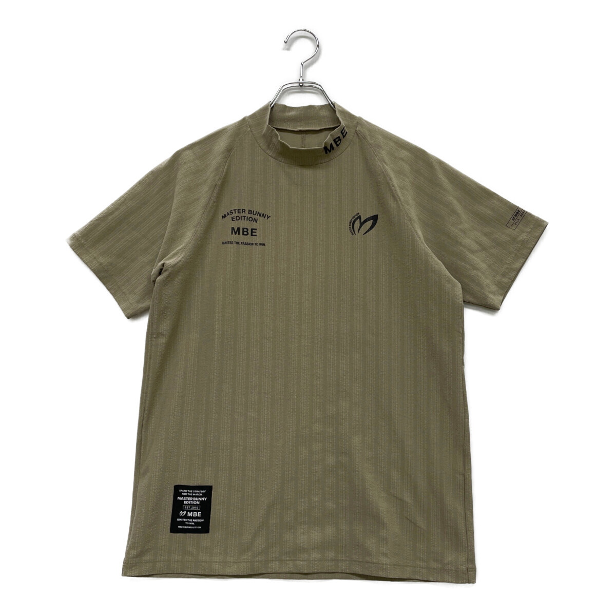 coco 中古【SALE】マスターバニー メンズ 半袖シャツ 3(S) ベージュ系 モックネック/ハイネック レターパックプラス発送可 91699拍卖