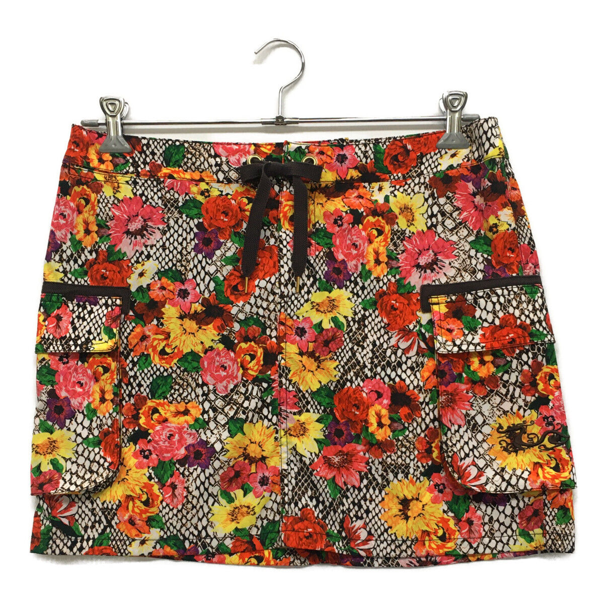 coco 中古【値下げ】 ダンスウィズドラゴン レディース スカート 4(LL) カラフル 春夏 花柄 レターパックプラス発送可 90010拍卖