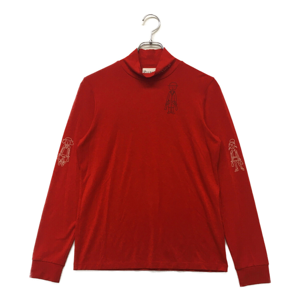 coco 中古【SALE】ピッコーネクラブ PICONE レディース 長袖シャツ 1(M) 赤 レッド モックネック ハイネック ネコパケ発送可 102332拍卖