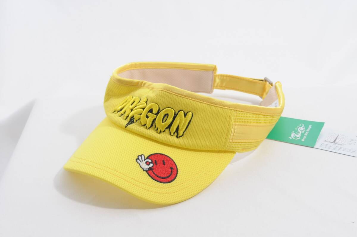 coco 未使用品【値下げ】 ダンスウィズドラゴン DANCE WITH DRAGON サンバイザー フリー イエロー 黄色 68395拍卖