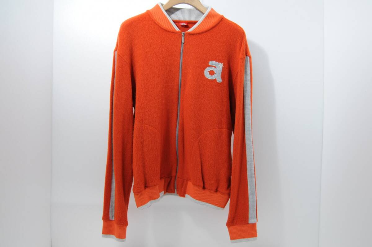 coco 中古【SALE】 アルチビオ archivio メンズ ニットアウター 48(L) オレンジ 長袖ダブルジップブ レターパックプラス発送可 58390拍卖