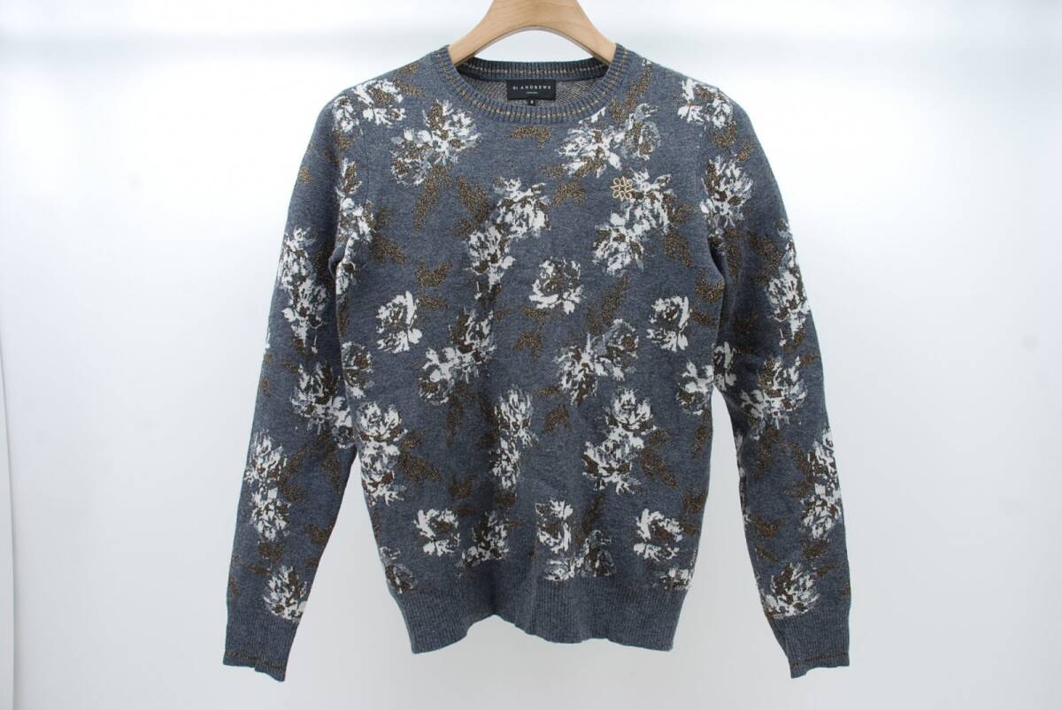 coco 中古【SALE】セントアンドリュース StANDREWS レディース セーター S グレー系 長袖ニット レターパックプラス発送可 83210拍卖