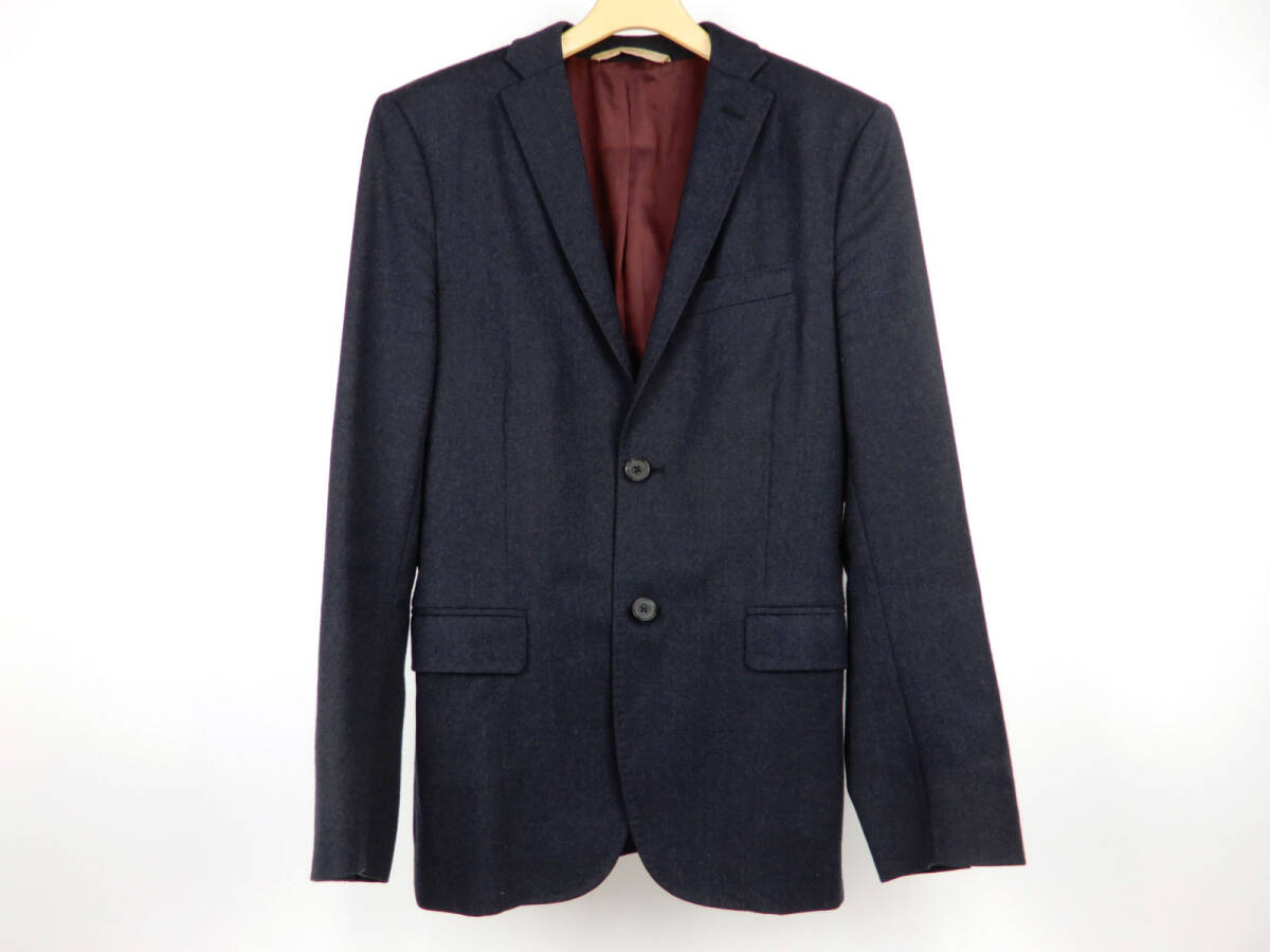 coco 中古【SALE】 ジェイリンドバーグ J.LINDEBERG メンズ テーラードジャケット 44(S) 紺 ネイビー 59248拍卖
