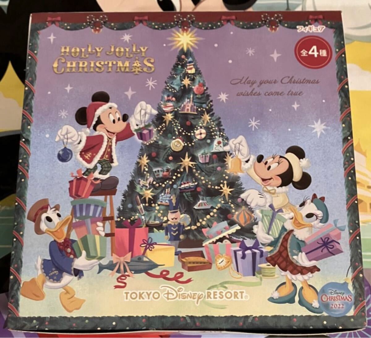 未開封 ミニチュアフィギュアコレクション フィギュア ディズニー・クリスマス2022 ディズニーリゾート ディズニーランド ディズニーシー拍卖