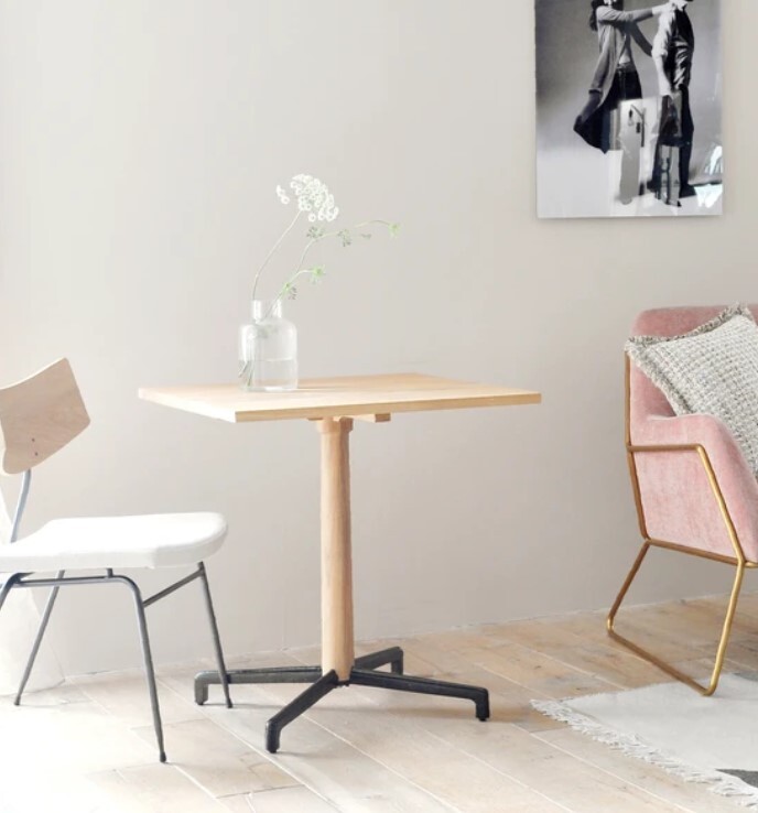 APD TB BT カフェテーブル 幅68㎝ ナチュラル ダイニングテーブル拍卖