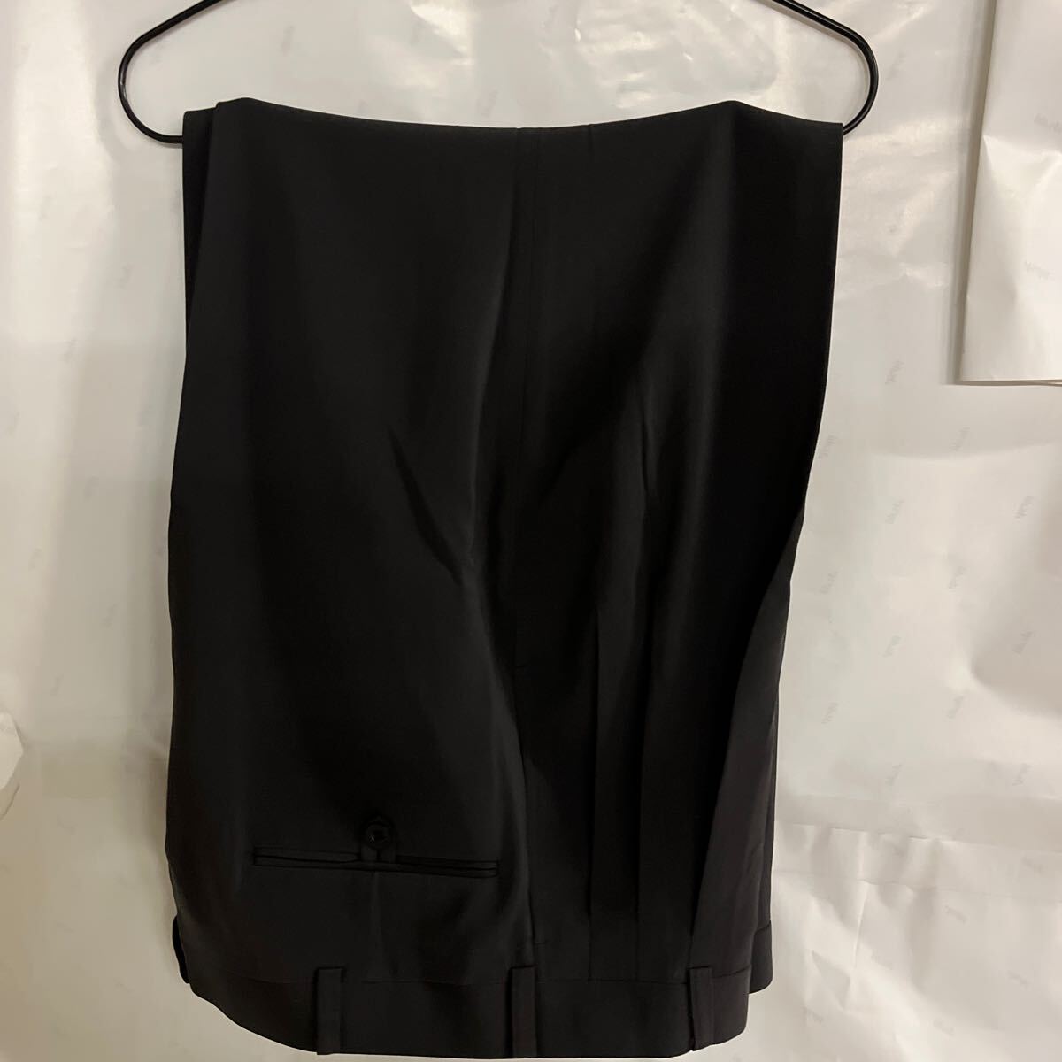 昭和時代誂品(あつらえひん)メンズスラックス日本製L Lサイズ(大変丁寧な仕立て 縫製です)拍卖