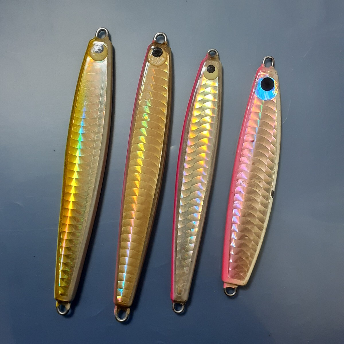 送料無料 メタルジグ タックルハウス ピーボーイジグ 4本セットで拍卖