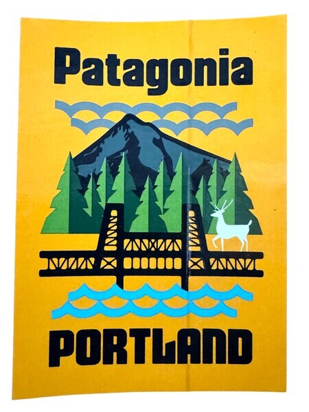 訳有 パタゴニア ステッカー ポートランド スペシャル PATAGONIA PORTLAND STICKER オレゴン シール デカール 海外 アメリカ 店舗限定 USA拍卖
