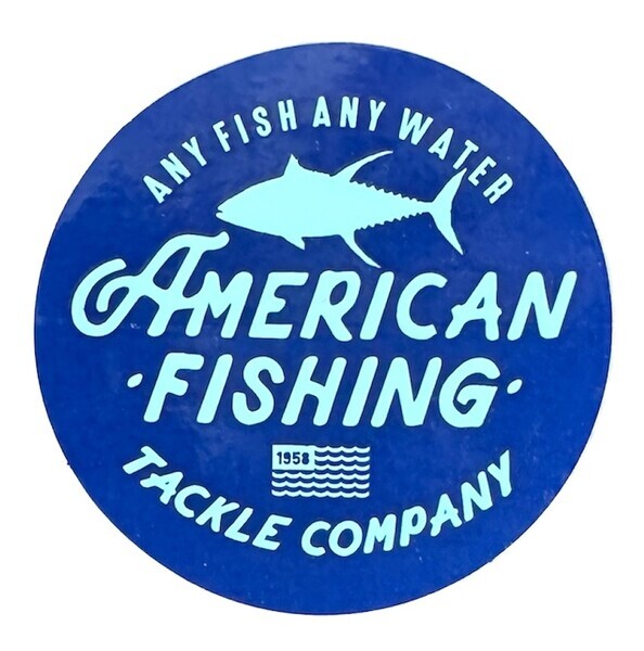 アフコ ロゴ ステッカー AFTCO American Fishing Tackle Company STICKER シール アメリカン フィッシング タックル ツナ FISHING 魚 釣拍卖