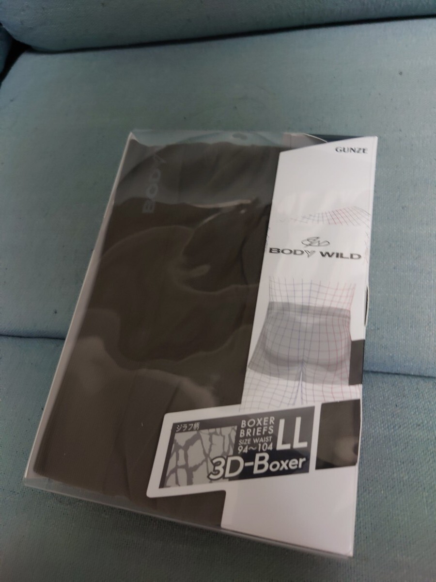 BODYWILD ボディワイルド ボクサーブリーフ グンゼ ボクサーパンツ ボディーワイルド BODY WILD BWS876E ジラフ柄 ダークブラウン拍卖