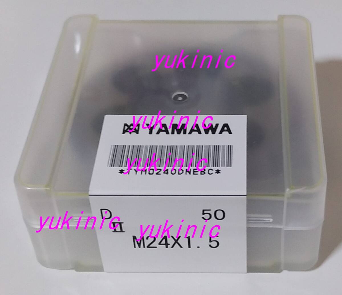 新品未開封品 彌満和製作所 YAMAWA 商品コード:TYM024ODNEBC ソリッドダイス(50径) D M24×1.5 等級:Ⅱ ☆旋盤 フライス ボール盤拍卖