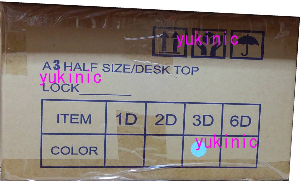 新品 未開封品 アズワン ナビス 品番:0-5347-08 型番:306H トレイBOX(鍵付) タイプ:A3用 色:ブルー 引出:3個拍卖