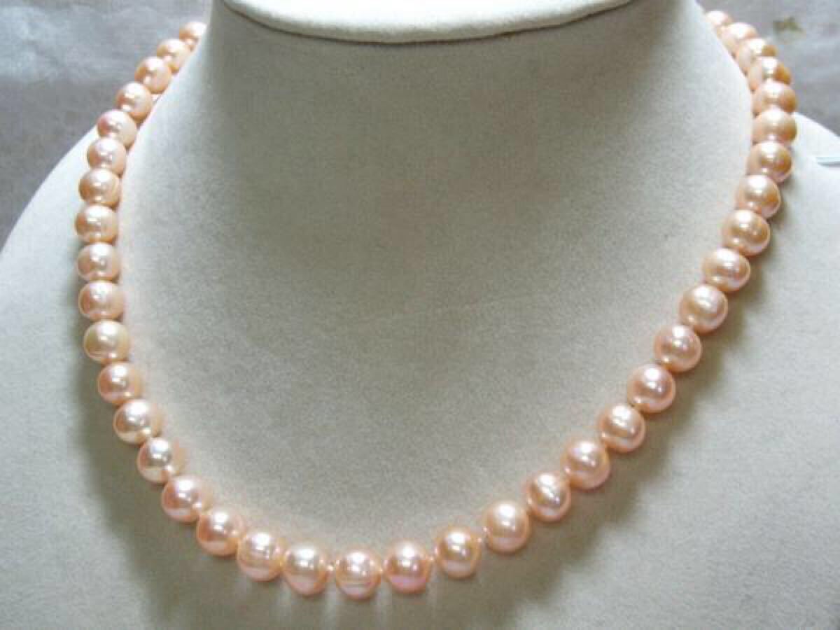 日本製♪sv168p贅沢な大粒♪天然淡水本真珠/無核パールネックレス【セール】6月の誕生石♪拍卖