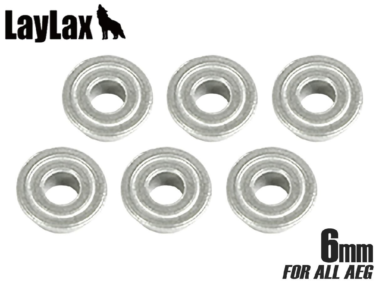 H9813BSA LayLax PROMETHEUS シンタードアロイ メタル軸受け電動ガン用 純正サイズ(6mm)拍卖