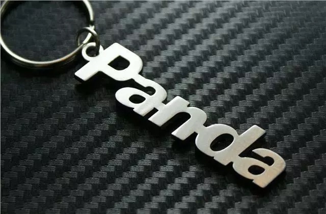 PANDA パンダ フィアット 56mm車 バイク キーホルダー 送料無料拍卖