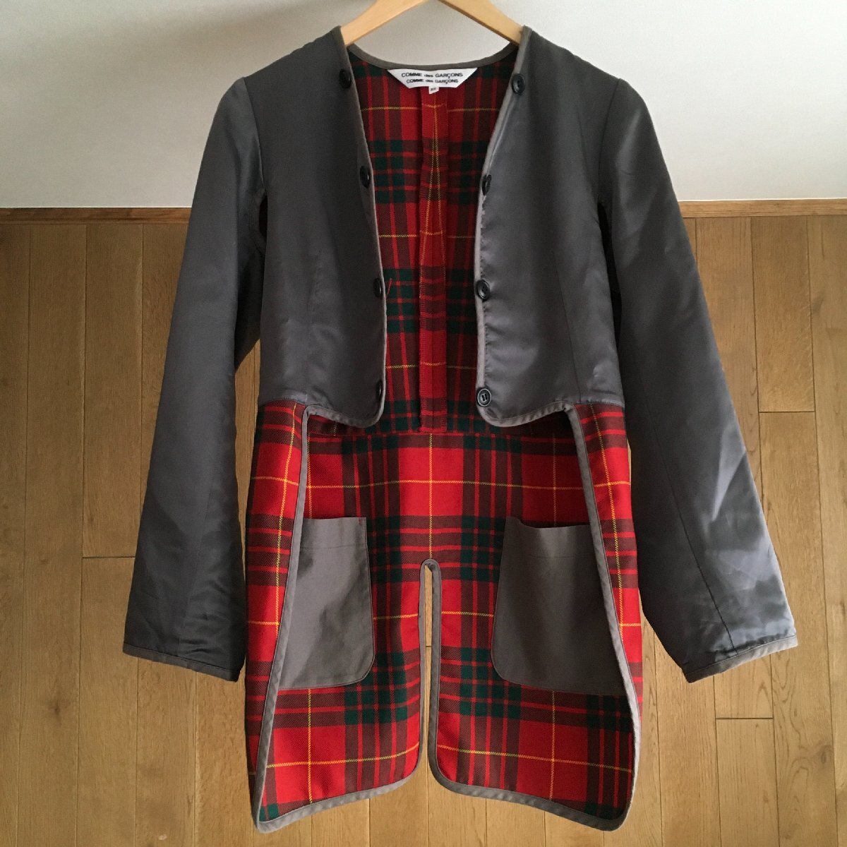 即決 美品 AD2010 COMME des GARCONSコムデギャルソン ジャケットXSTM拍卖