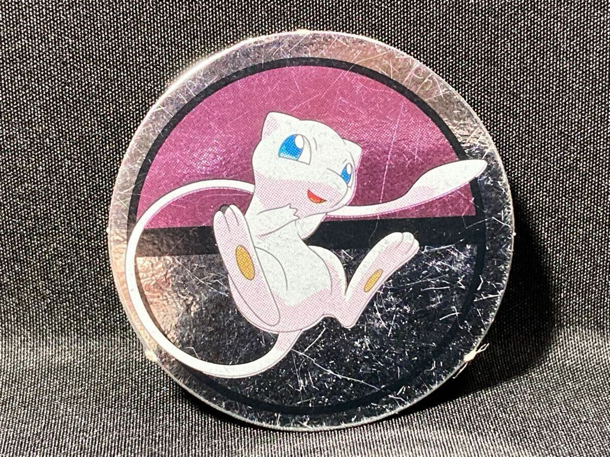 ポケモン ミニ カード ミュウ 丸型 ぎんピカ メダル シルバー チップ 紙製 めんこ メンコ ダス 151 Pokemon mini cards Round Mew拍卖
