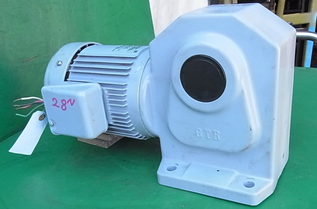 まニッセイNISSEI製 ギヤーモータ H2LB-40L 三相200V 機械設備・装置・交換部品 お勧め品拍卖