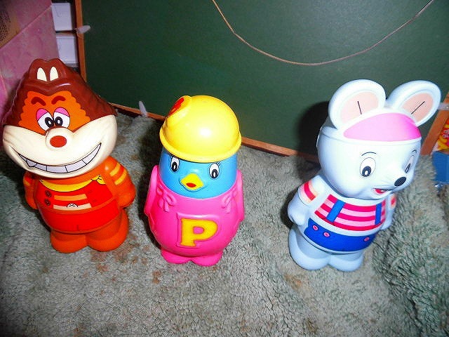 T20 未使用 シャンプー にこにこぷん NHK じゃじゃ丸・ぴっころ・ぽろりの3点セット サンスター 高さ約15cm こどもシャンプー拍卖