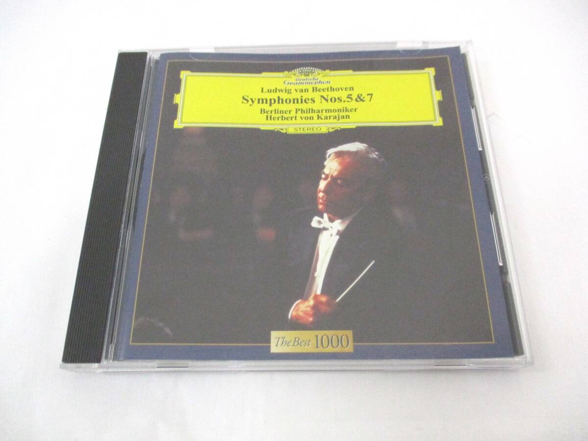 @IK ベートーヴェン 交響曲 第5番 運命 / 交響曲 第7番 カラヤン ベルリンフィル 1976年録音 UCCG-5001 ドイツグラモフォン 日本盤 CD 拍卖