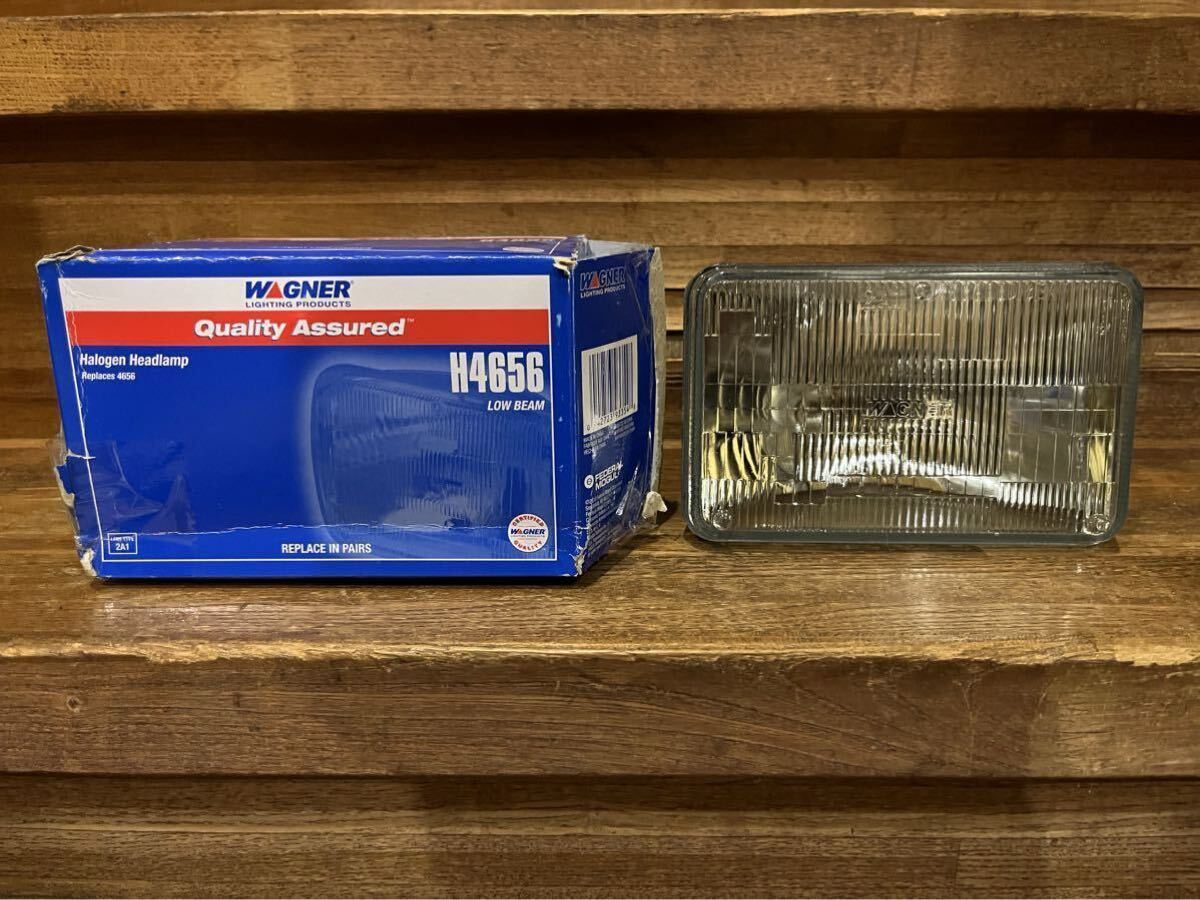 シールドビームヘッドライト Lo165mm h4656 WAGNER halogenheadlamp エルカミーノ シボレー ヘッドライト elcamino chevy拍卖