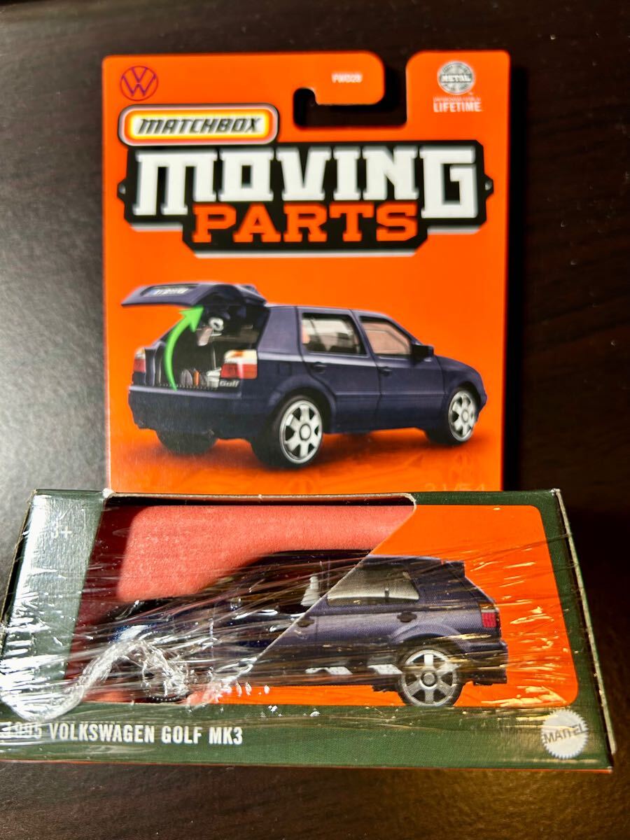 マッチボックス ムービングパーツ 1995 フォルクスワーゲン ゴルフ MK3 MATCHBOX MOVING PARTS VW GOLF拍卖