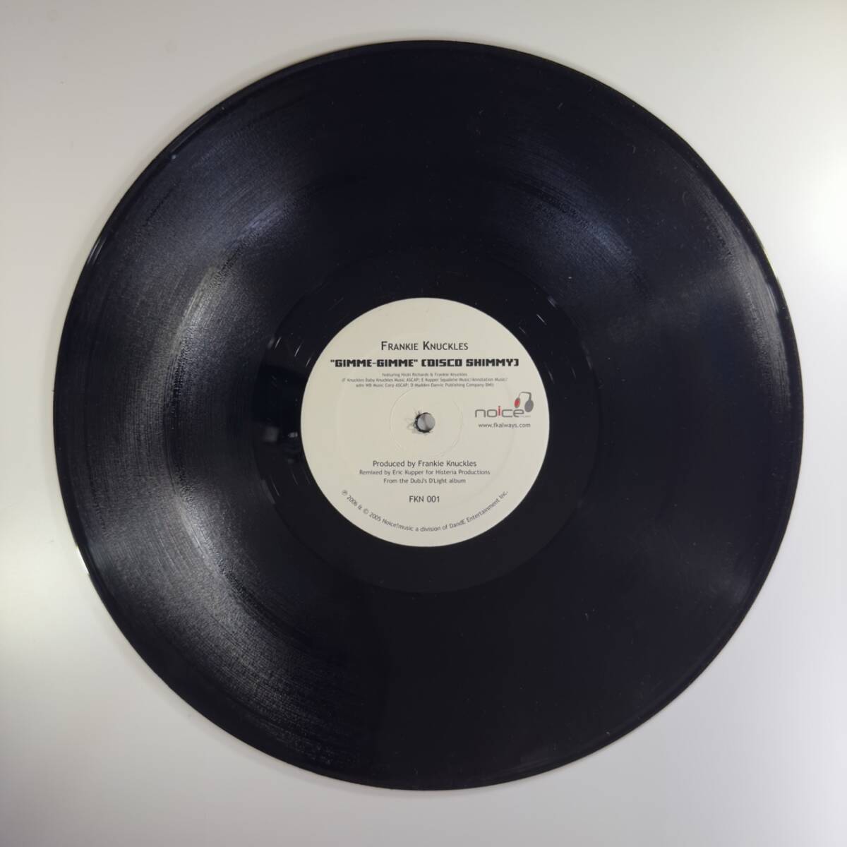 Frankie Knuckles - Gimme Gimme (Disco Shimmy) / The Whistle Song Revisited拍卖