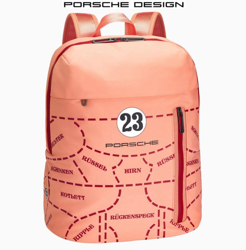 ポルシェ バックパック 917 ピンク ピッグ 純正 リュックサック バッグ PINK PIG メッシュバックパック PORSCHE オリジナル アウトドア拍卖