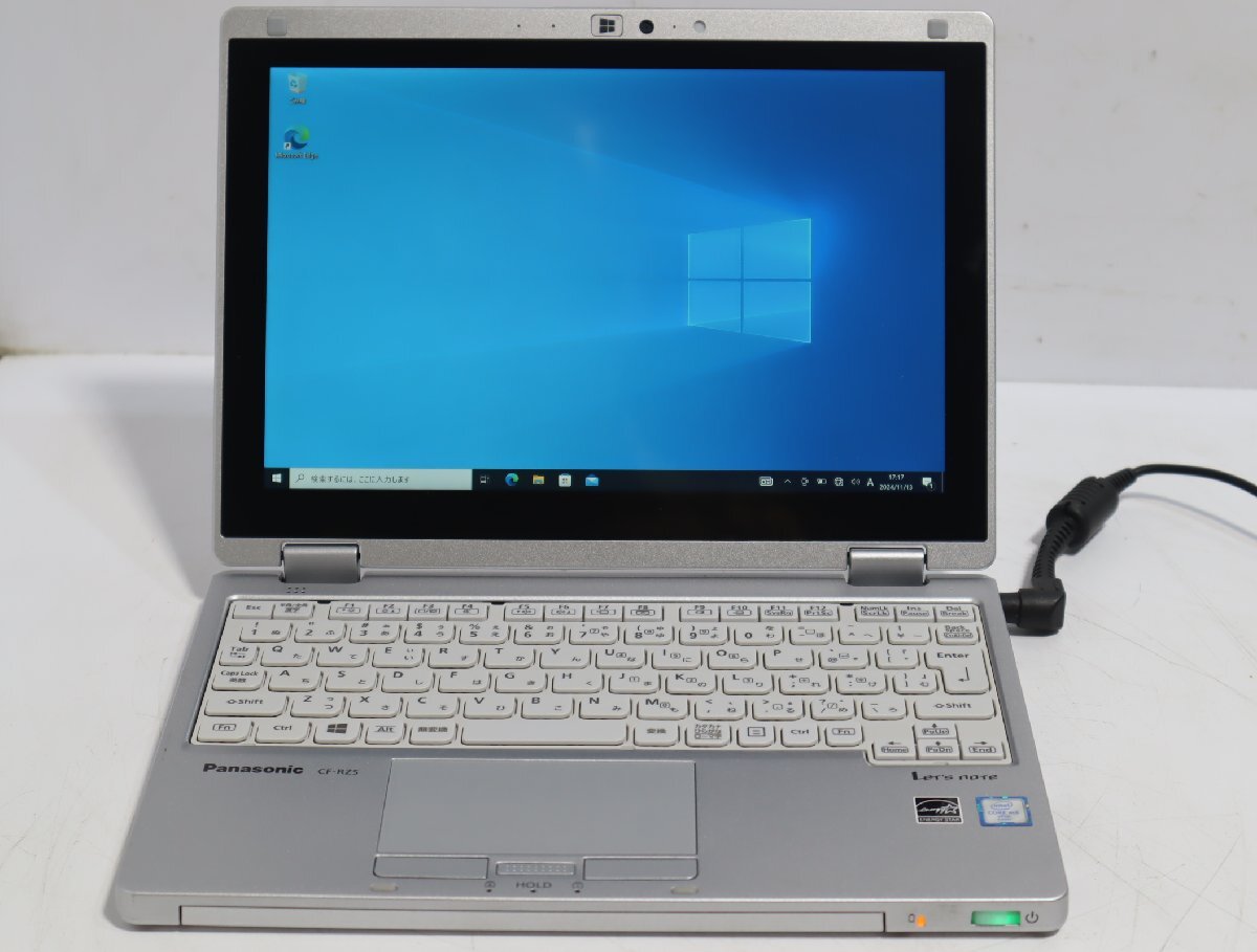 80☆Panasonic Let's note CF-RZ5ADPMS / Core m5 6Y57 1.10GHz 1.51GHz / メモリ8GB / SSD256GB★3R-523拍卖