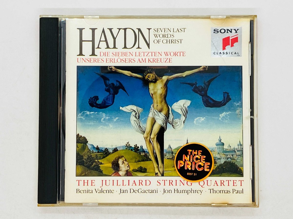 即決CD ハイドン / 十字架上のキリストの最後の7つの言葉 / ジュリアード弦楽四重奏団 / HAYDN / JUILLIARD STRING QUARTET SK 44914 Z59拍卖