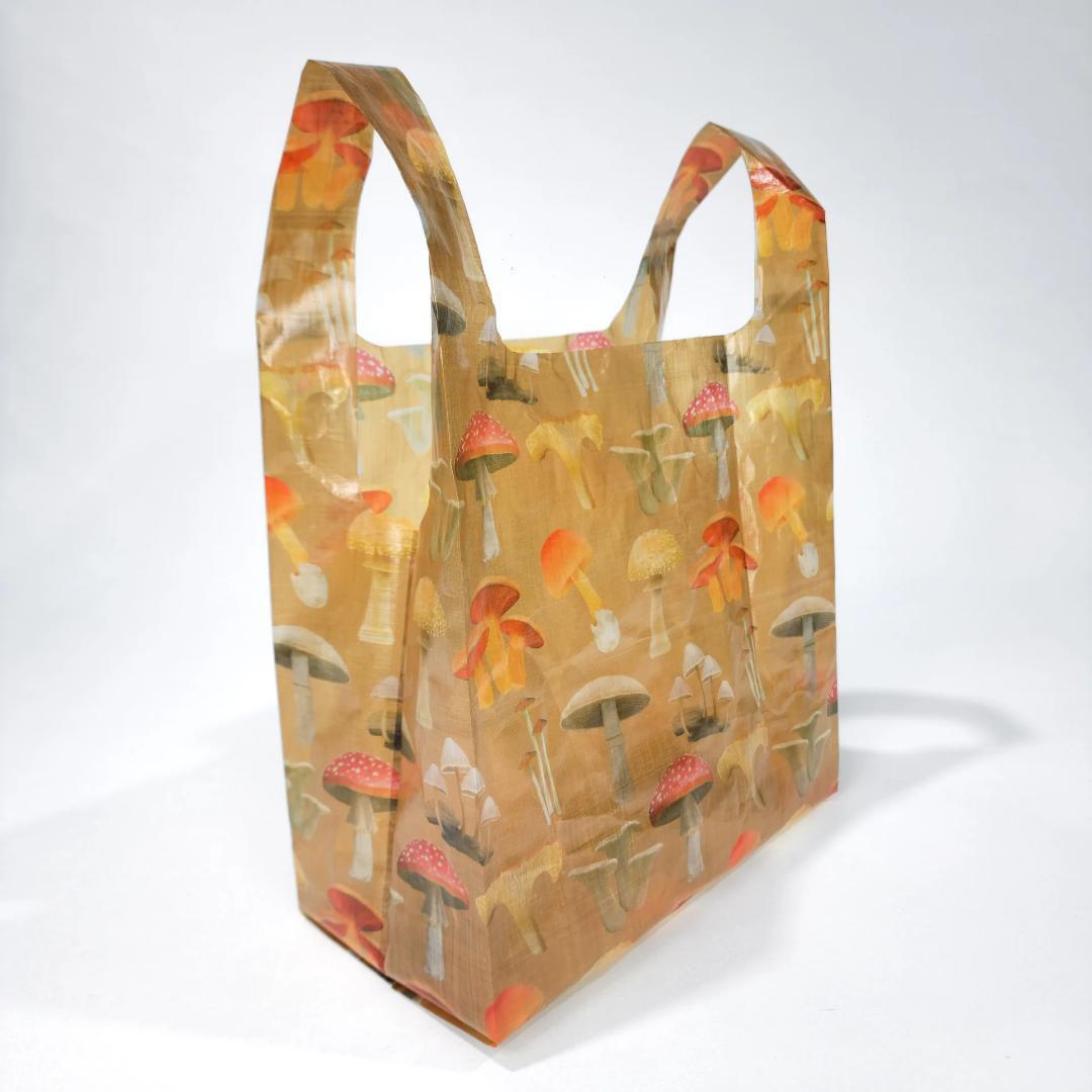 High Tail Designs ショッピングバッグ BotanyPoster ハイテールデザイン Ultralight Shopping Bag DCF 軽量 山 道 登山拍卖