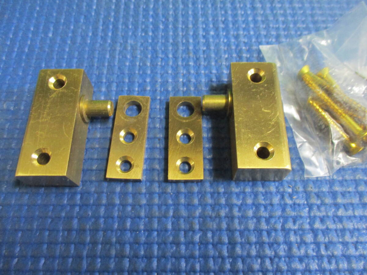 面付回転 真鍮製ゴールド メーカーベスト 記号1479 左右で1セット 1セット¥5000拍卖