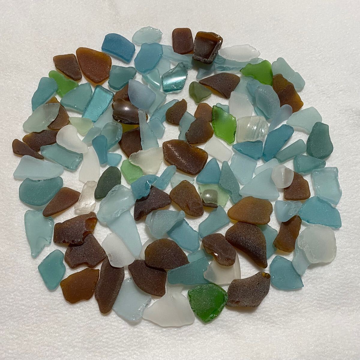 シーグラス550g 瀬戸内海 S905 ビーチグラス レア 小、中サイズ 粗め 工作や作品造りにどうぞ拍卖