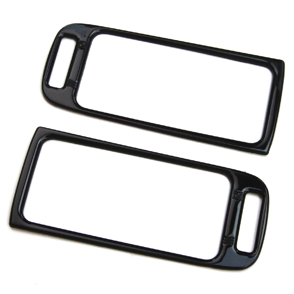 スズキ スペーシア カスタム MK54S/94S エアコン吹出し口ガーニッシュ サイドパネル ピアノブラック@拍卖