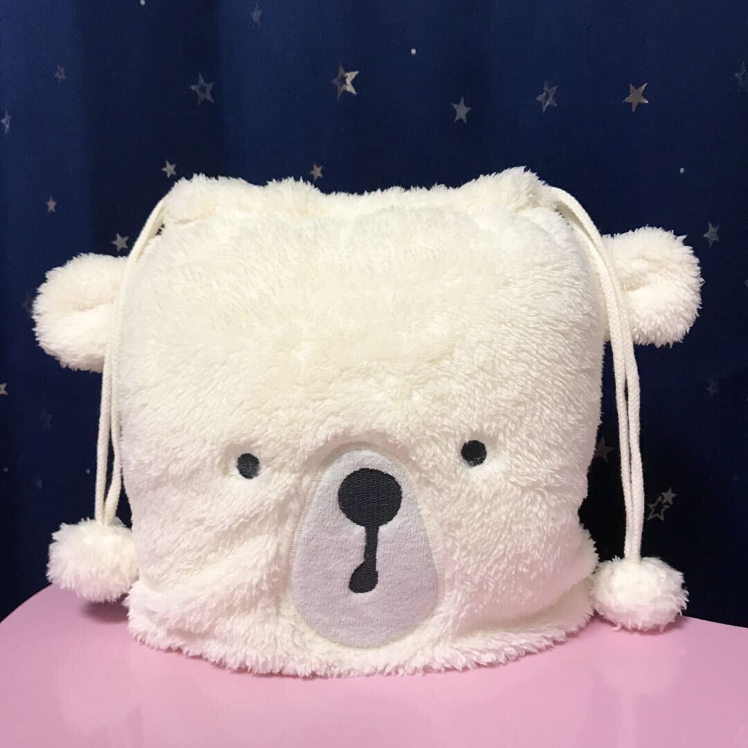 mocmof 白くま ブランケット ポンチョ モクモフ シロクマ ひざ掛け拍卖