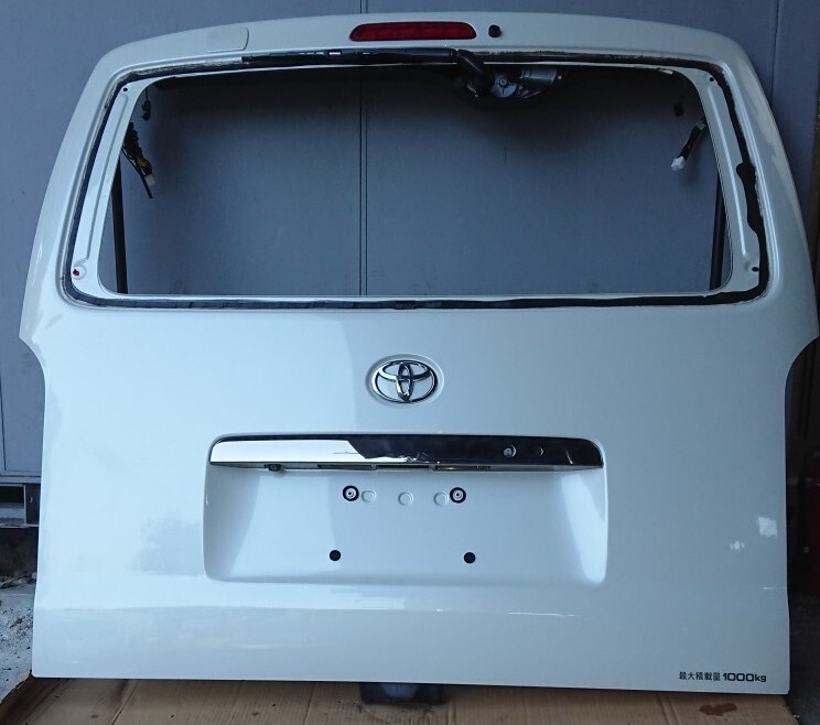トヨタ ハイエースバン スーパーGL ダークプライム2 GDH206V リアゲート カメラ バックドアダンパー 純正 COLOR 3K4拍卖
