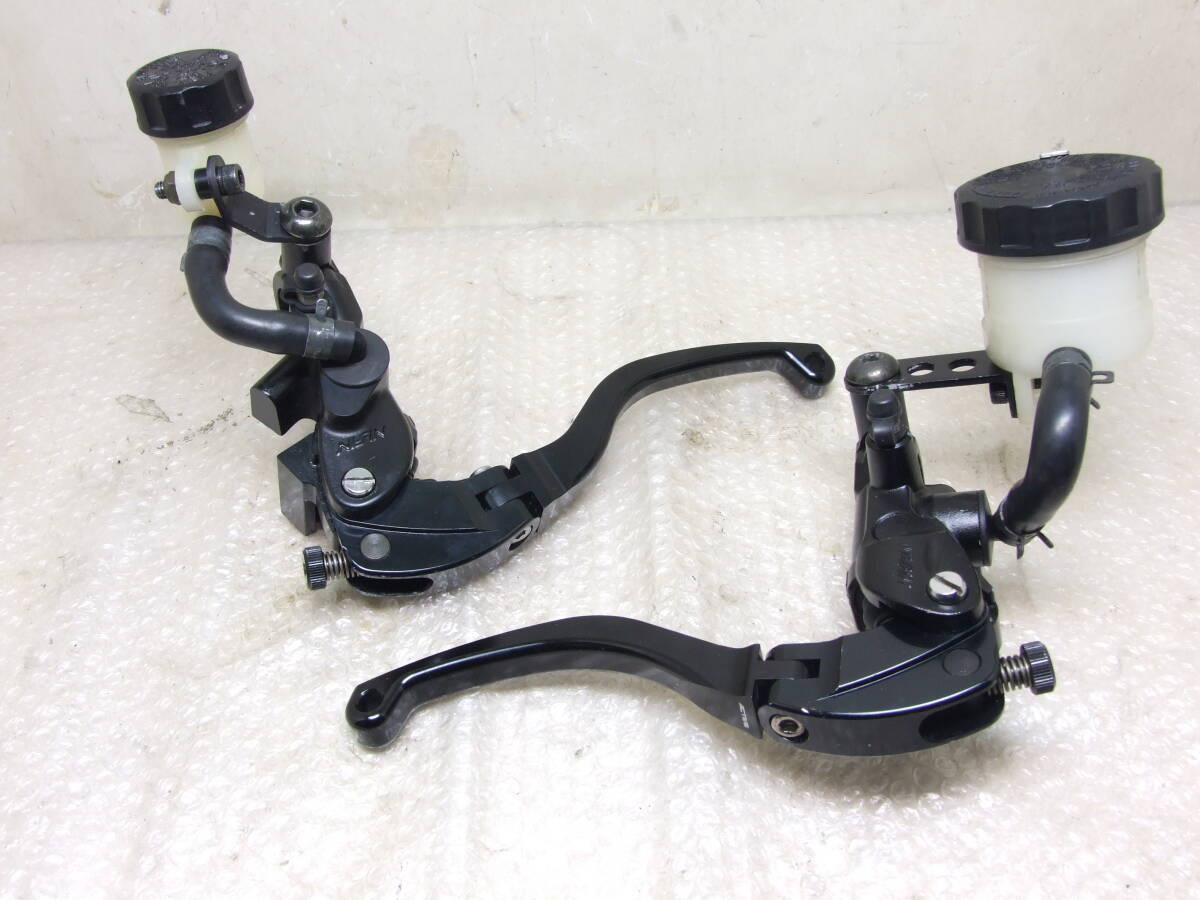 ニッシンラジアルマスターセット 絶版 ACTIVE 可倒式ビレットショートレバー 検 ZRX1100 ZRX1200 ゼファー1100 GPZ900R ZZR1100 CB1300SF G拍卖