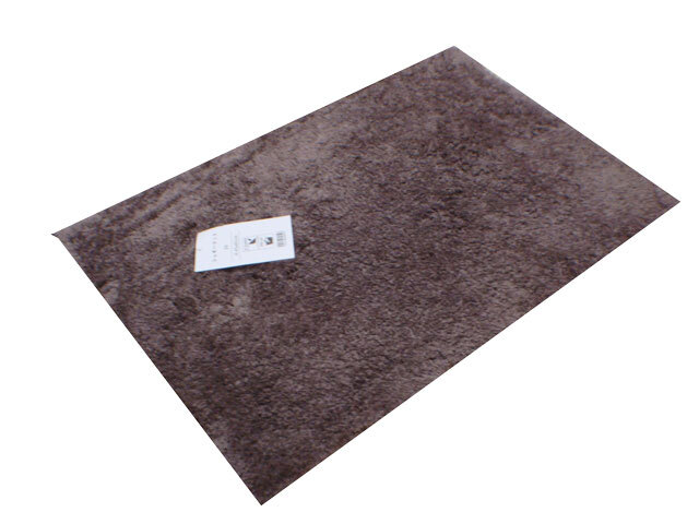 送料無料 【新品】シャギー玄関マット【タフトマット-BR】40㎝×65㎝ 拍卖