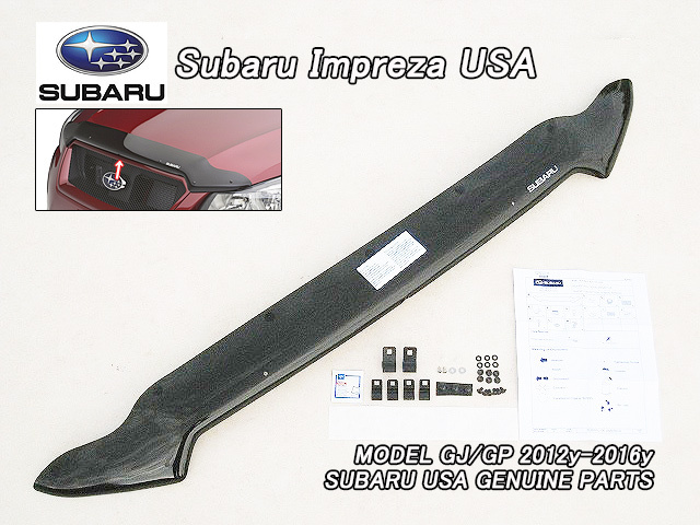 インプレッサスポーツ【SUBARU】GP6GP7スバルIMPREZAワゴン純正USフードプロテクター/USDM北米仕様USAバグガード海外フードディフレクター拍卖